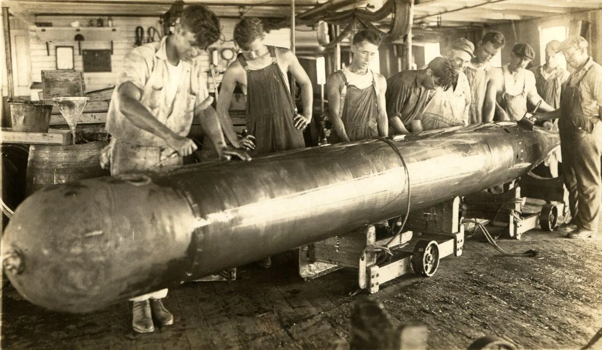 Torpedo assembly Rijeka Croatia